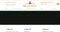 Desktop Screenshot of bellscornersbia.ca